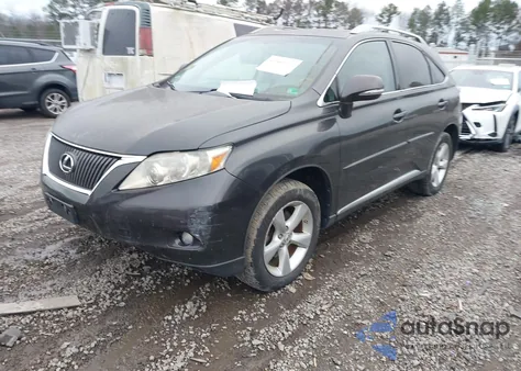 2010 Lexus Rx 350 из США, поврежденный, VIN 2T2BK1BA4AC034184